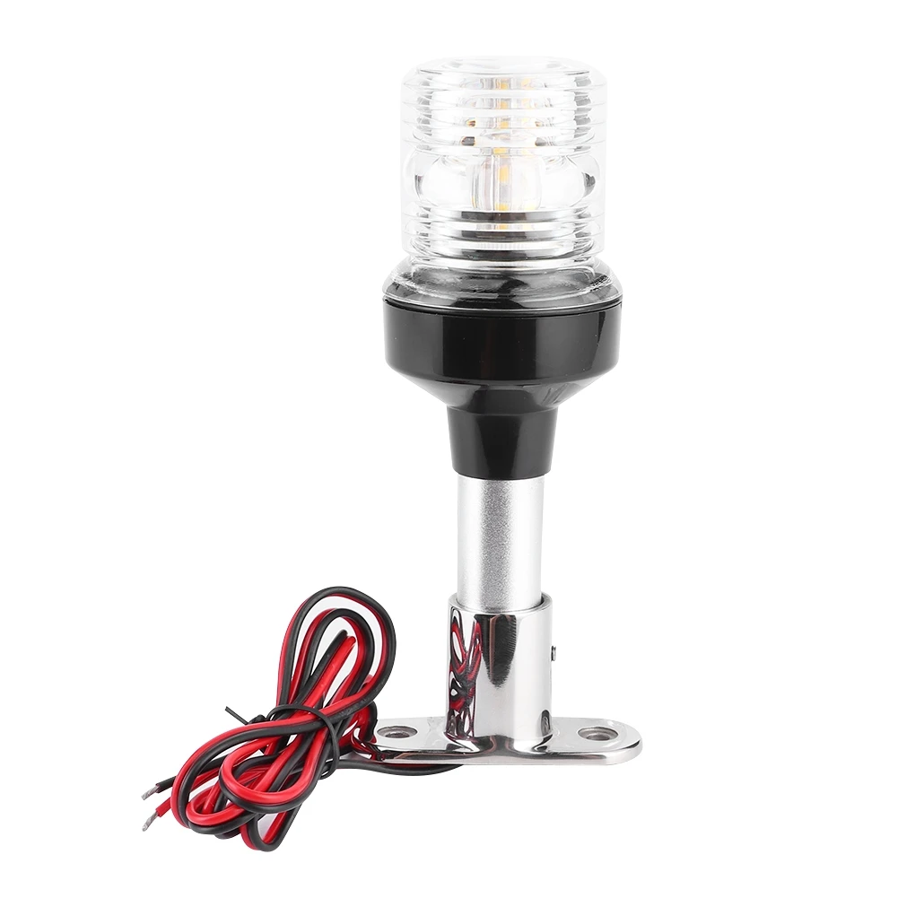 DC12V‑24V 5W Boat Sailing Signal Light 360 Degree All‑Round Anchor Stern Lamp IP66 Waterproof