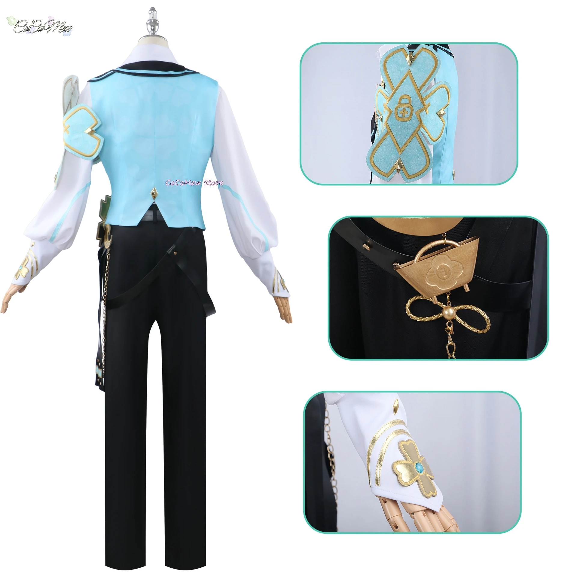 شرف الملوك تأثيري زي للرجال والنساء ، أزياء أنيمي هالوين ، شعر مستعار للبالغين ، أحذية ، أحذية ، يون تشونغجون ، الكبار