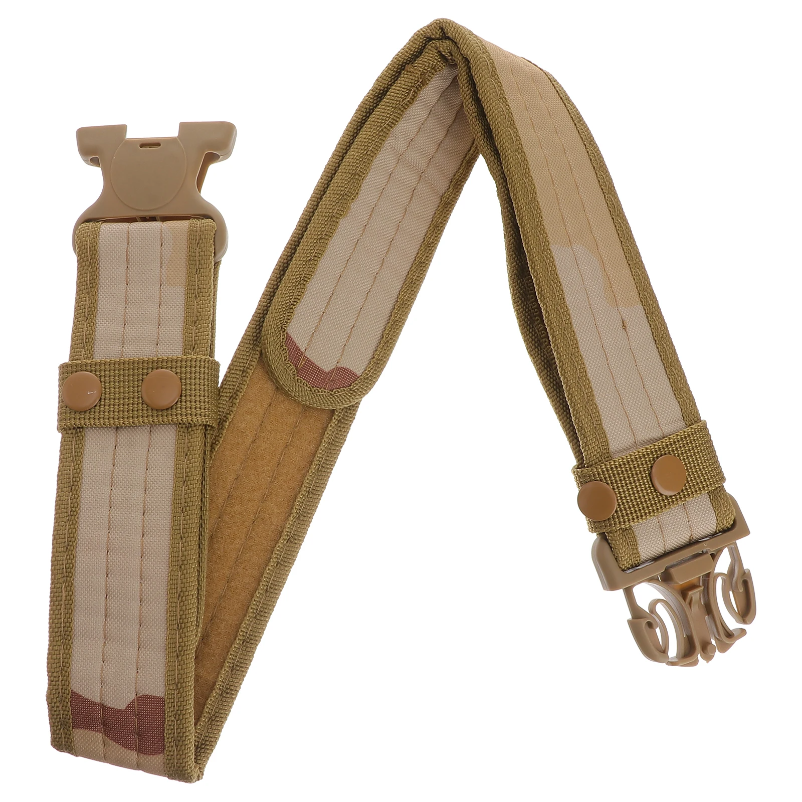 

High Strength Fabric Outdoor Belt Khaki Gear Hunting Hiking Camping Riding Fishing Unisex Fashion Accessories