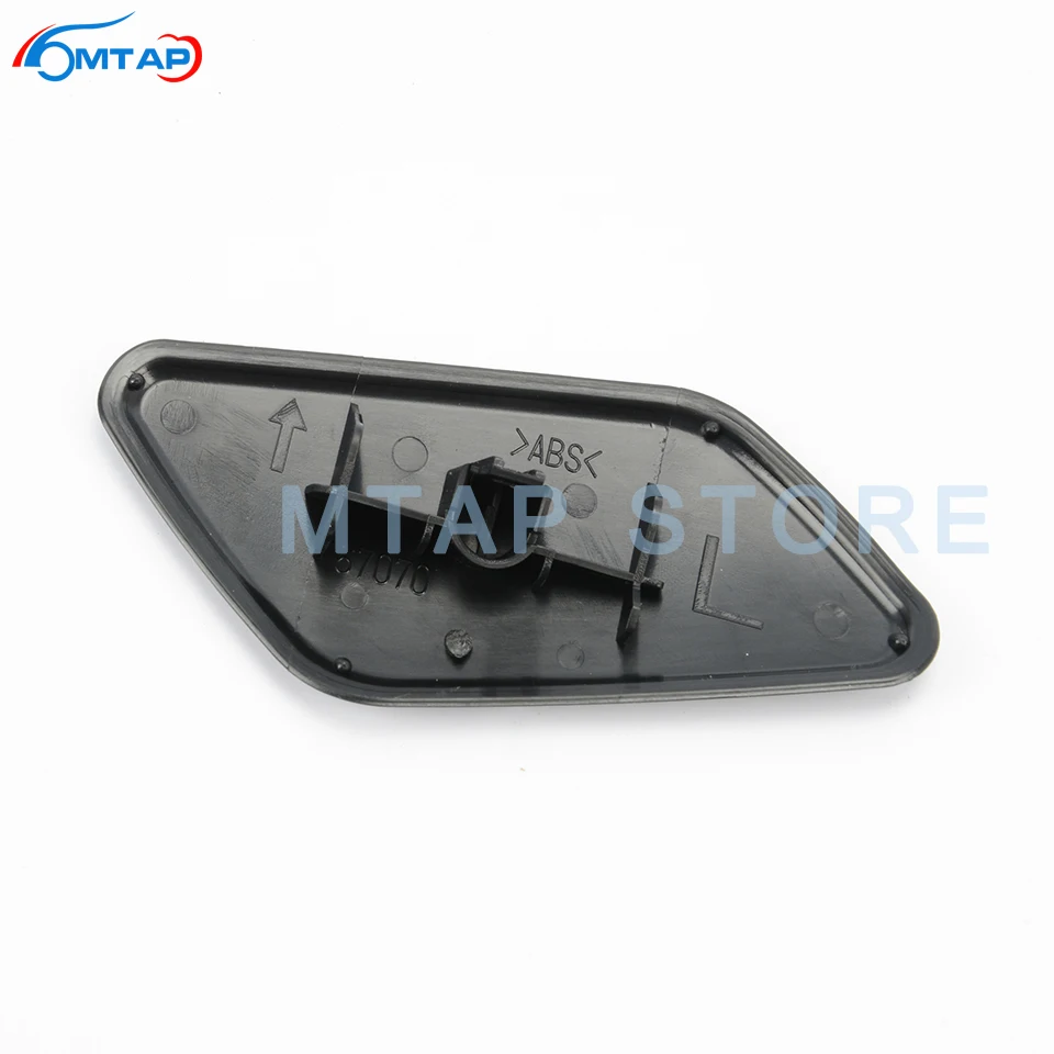 MTAP For Mitsubishi Outlander 2016-2019 Car Front Headlight Washer Nozzle Headlamp Cleaning Spray Jet Cover Cap Unpainted