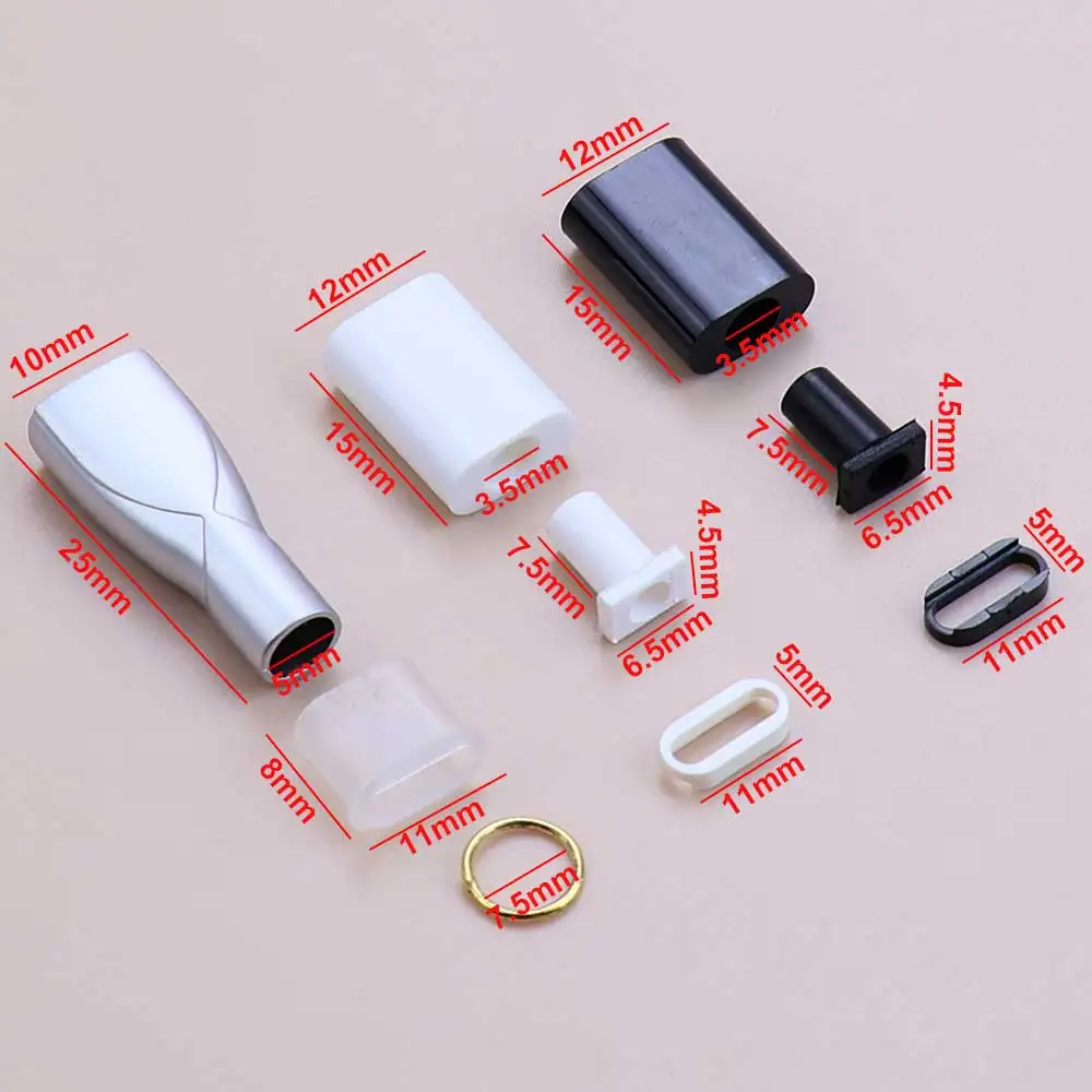 YanXi Type-C 3Pin Male Laptop Connector With Capacitor Notebook Adapter 3Solder Joint PD Fast Charging Plug