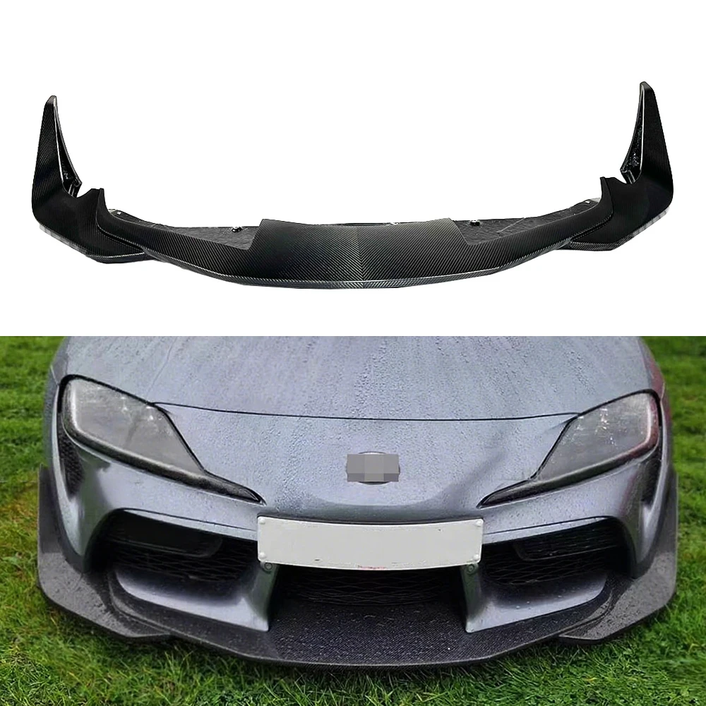 

High Quality Modern CFA Style Carbon Fiber Front Bumper Lip Good for GR for Supra A90 A91 MKV Auto Upgrade