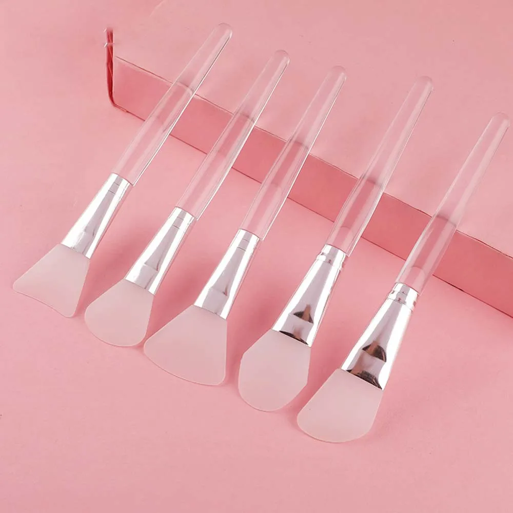 Professionelle Hause Salon Kosmetische Werkzeug Gesichts Schlamm Mischen Pinsel Make-Up Pinsel Hautpflege Werkzeuge Silikon Maske Pinsel