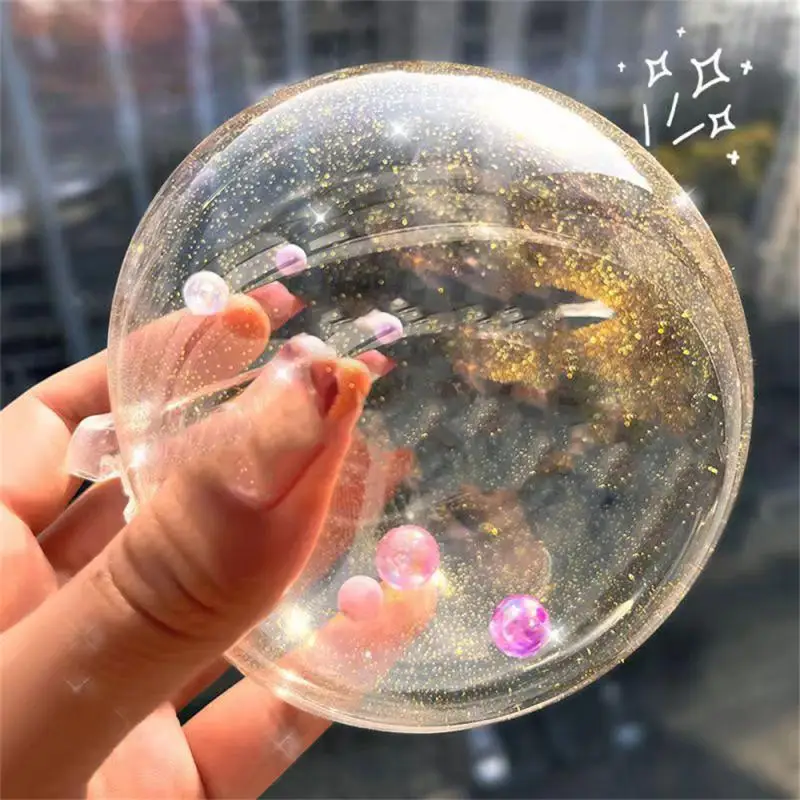 1/3/5M Nano Double Sided Multipurpose Craft Making Blowing Bubble Sticky Traceless Nano With Glitter Random Color