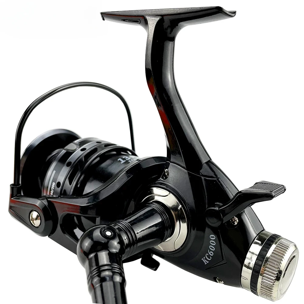 No Gapless Metal Body Freshwater and Seawater Dual Use Fishing Reel Big Pulling Drag 8KG Spinning Spool Left and Right Hand Swap
