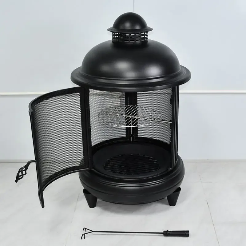 Multi-function heating stove Bonfire stove Wood stove Household barbecue grill