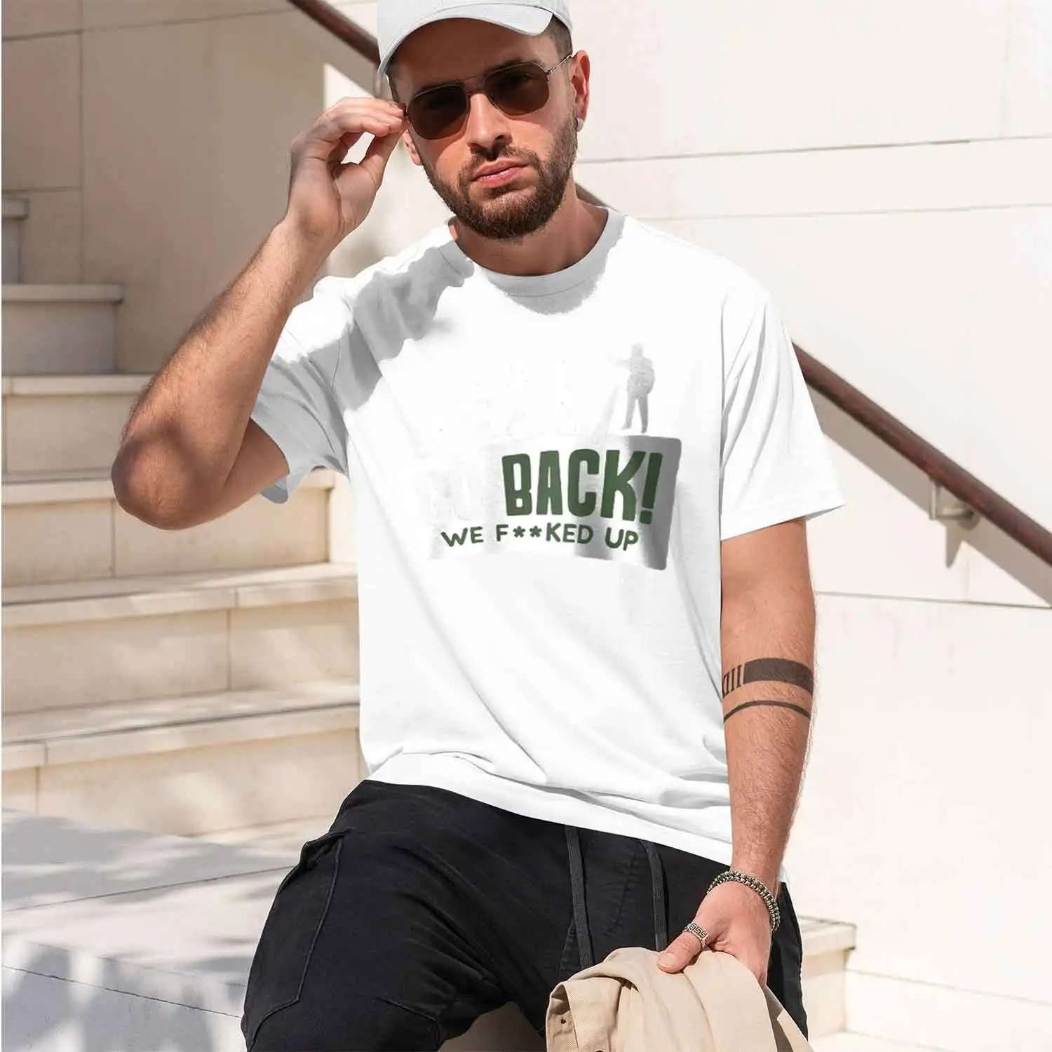 Evolution Themed Humor Printed Men's T-Shirt 100% d Humorous Graphic Tees for Women Tops Tees Streetwear 2026 New Model