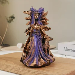 Decorative busts of Greece, statue of Artemis, statue of Roman goddess, statue for sketching practice aesthetics