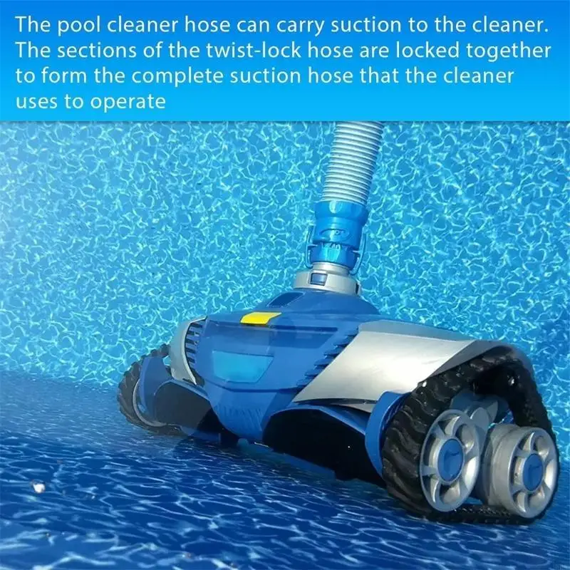 M6CB 39 Inch Twist Lock Hose for X7 MX6 MX8 Pool Cleaner Durable
