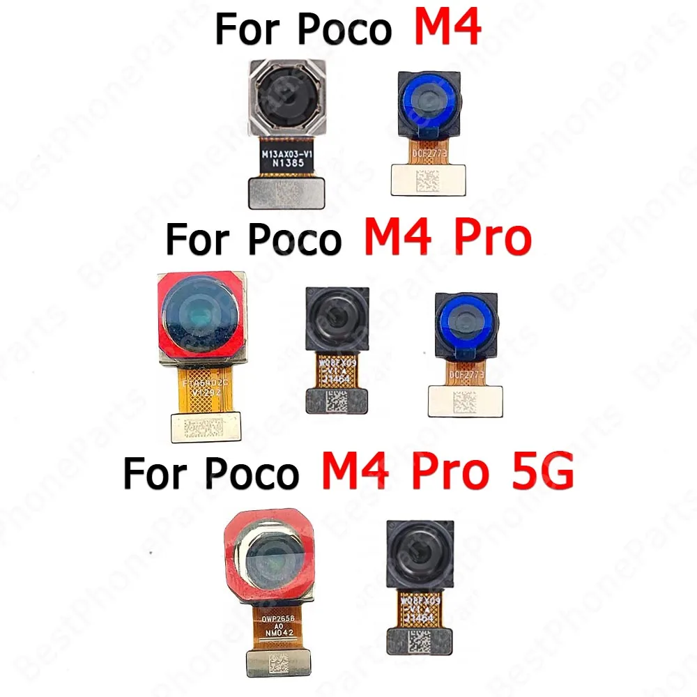 Back Camera For Xiaomi Poco M4 Pro 5G M4Pro Backside Rear Camera Module Mobile Phone Replacement Parts