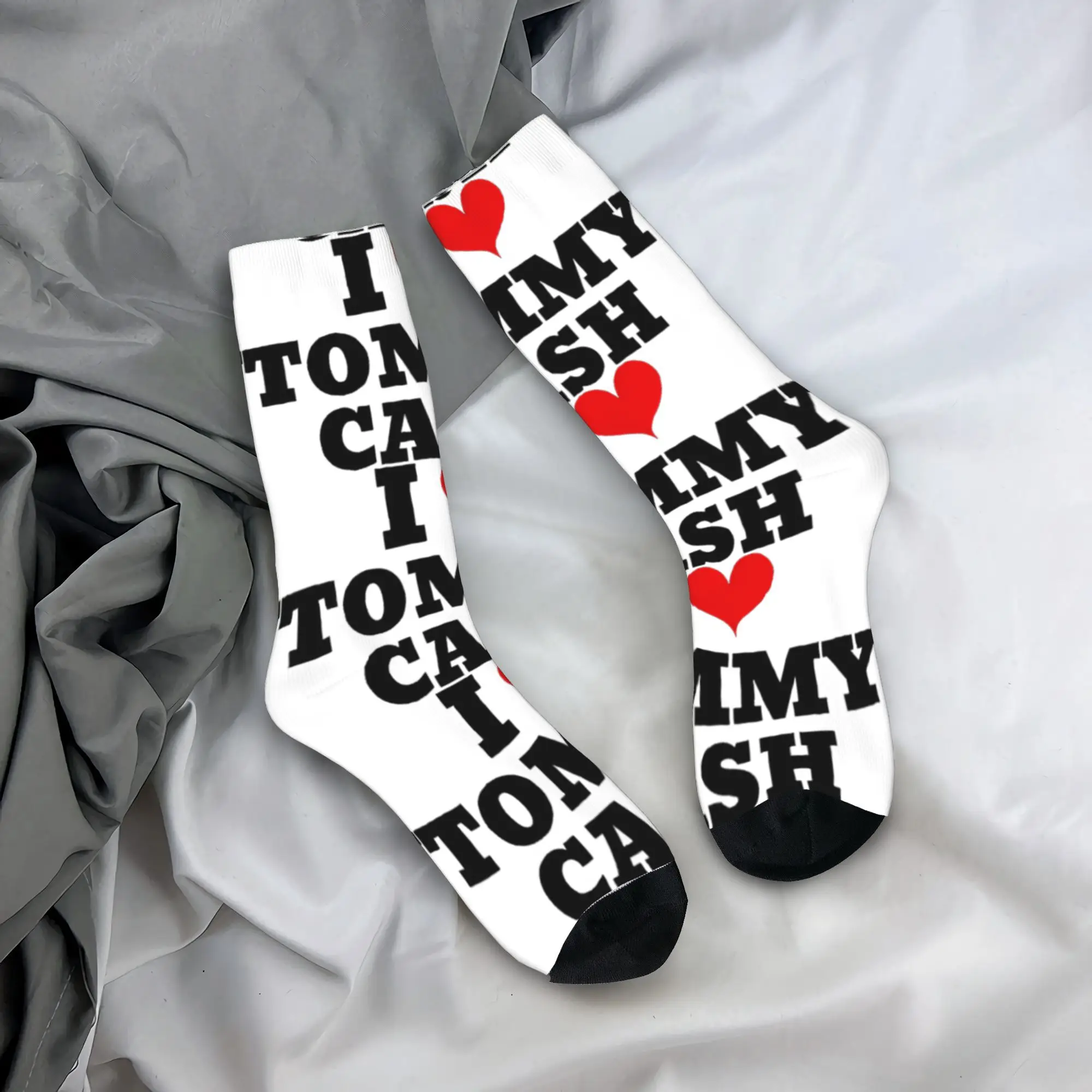 الكبار الرجال الجوارب Eurovisions إستونيا 2025 أحب تومي النقدية جوارب الخريف جوارب بأشكال مضحكة الرسم في الهواء الطلق عدم الانزلاق الجوارب