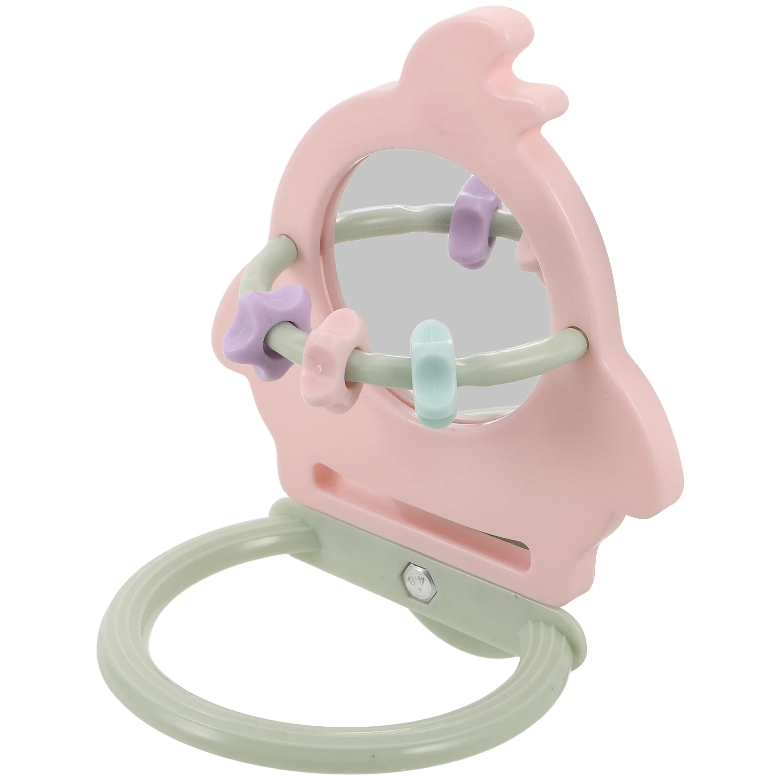 

Bird Mirror Parrot Cage Stand Interactive Chewing Shredding Foraging Accessories Budgies Cockatiels Conures Lovebird