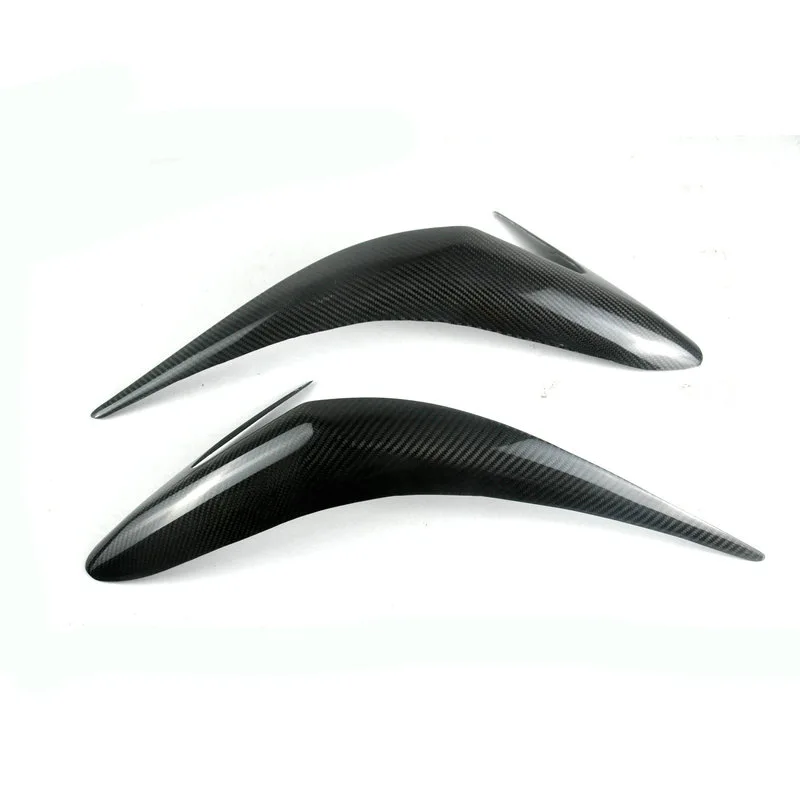 

AA92-For Subaru Forester 2013-2018 Carbon Fiber Car Sticker Front Headlights Eyebrow Eyelid Trim Cover Accessories