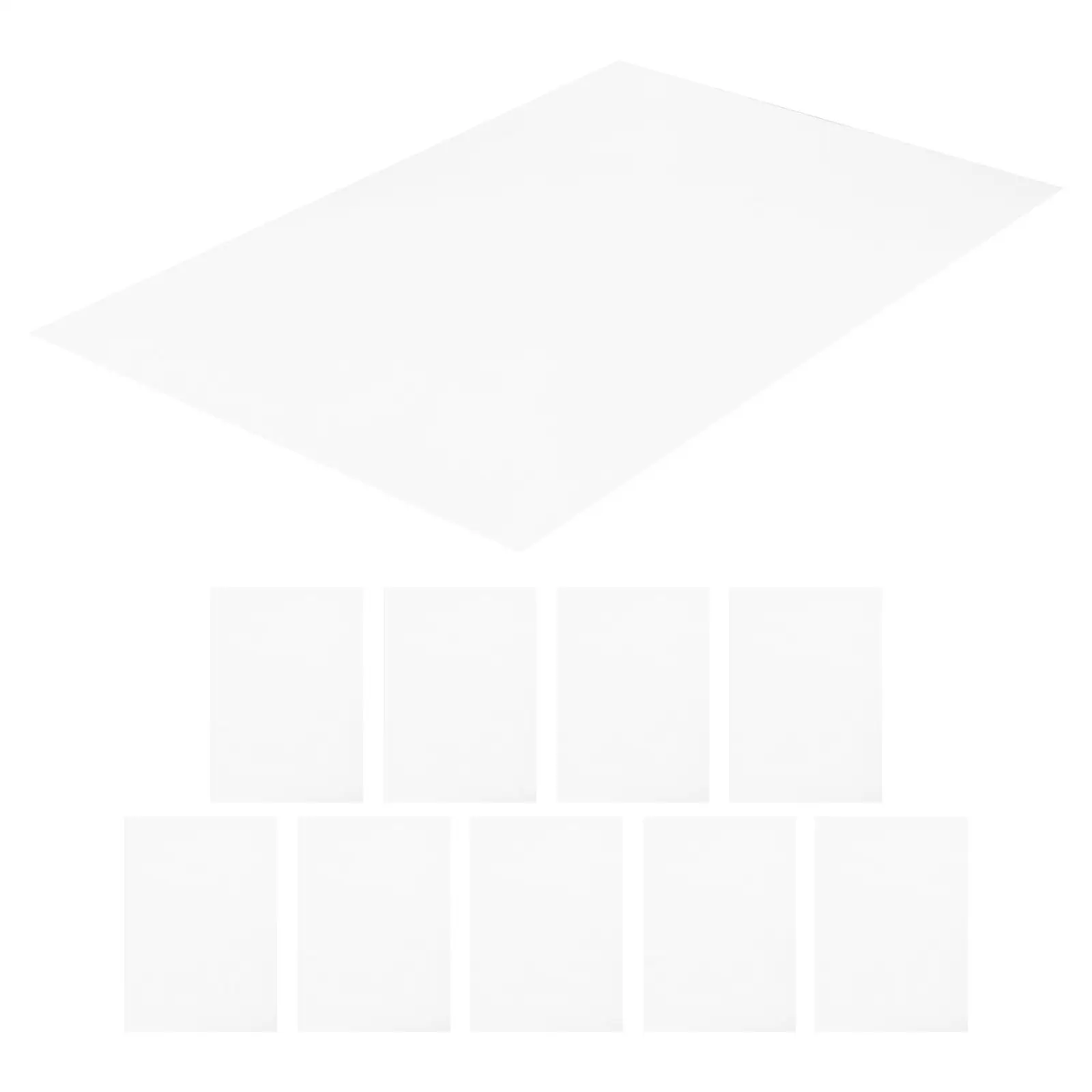 10 Pcs Copying Board Drawing Painting Mat for Three-dimensional Printing Printer Pen Template