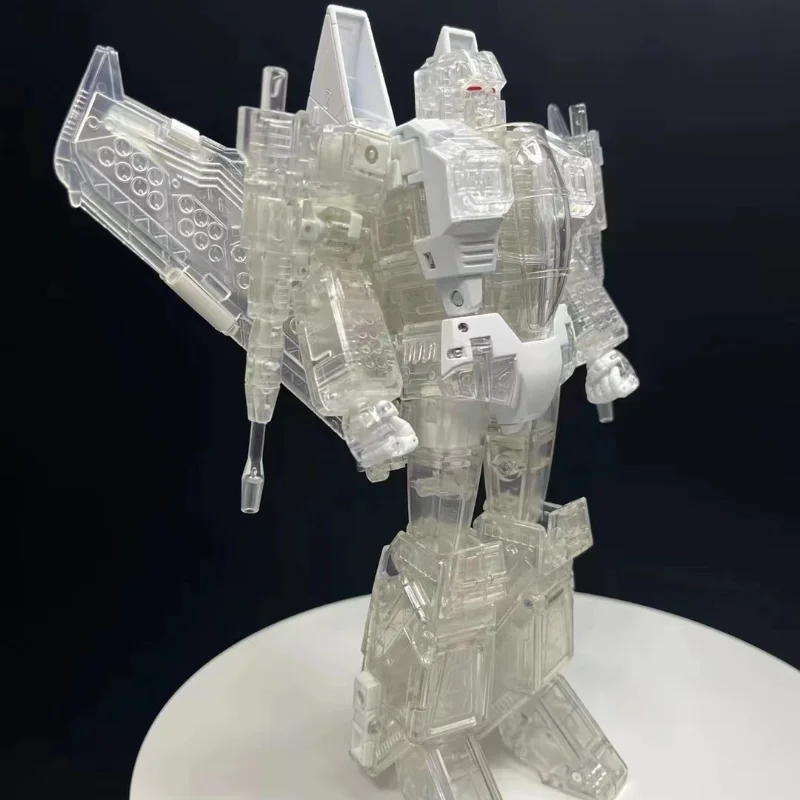 In Stock Transformation G1 KO MP52 MP-52 Starscream Master Level Improved Transparent Version MP Scale Action Figure Robot Toys