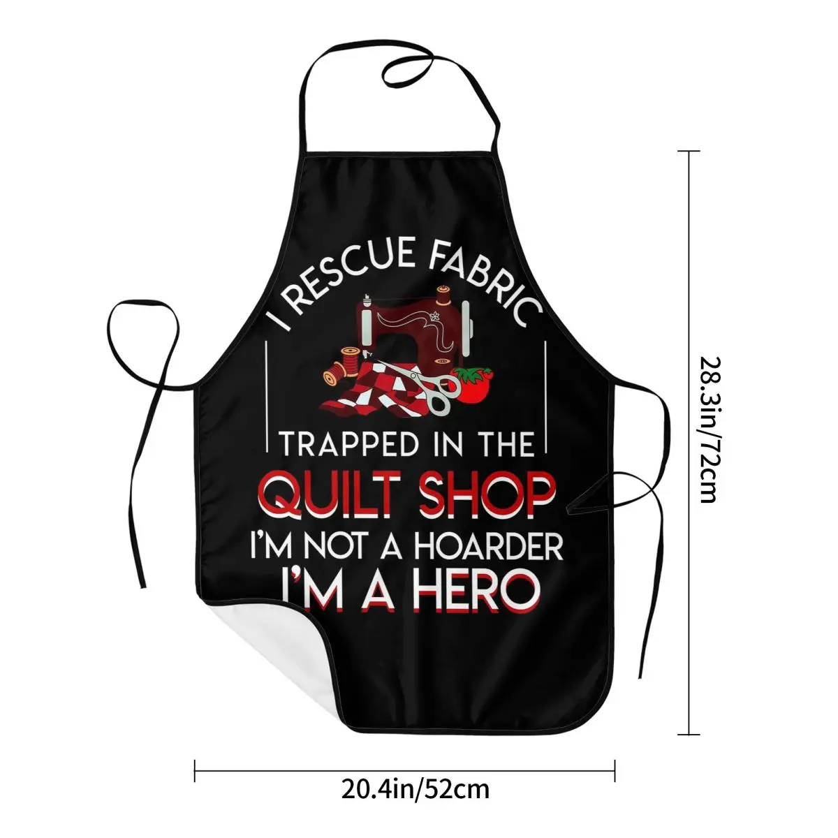 Quilting Best For Quilters Apron Chef Cooking Baking Tablier Sleeveless Bib Kitchen Cleaning Pinafore for Women Men Painting