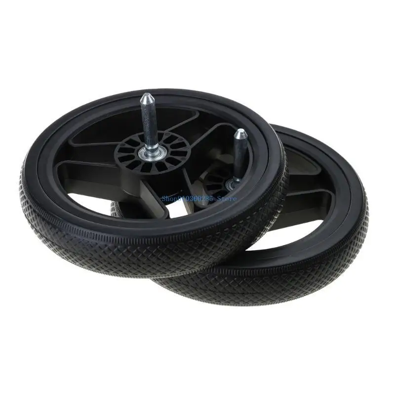 K9FF 어린이 유모차 앞 팔걸이 유모차 고무 휠 Yoya Max용