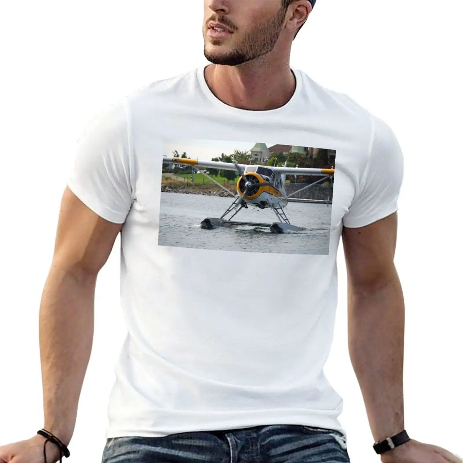 

Kenmore Air DHC-2 deHavilland Beaver T-Shirt t shirts for man pack cotton t shirts designer T-Shirt