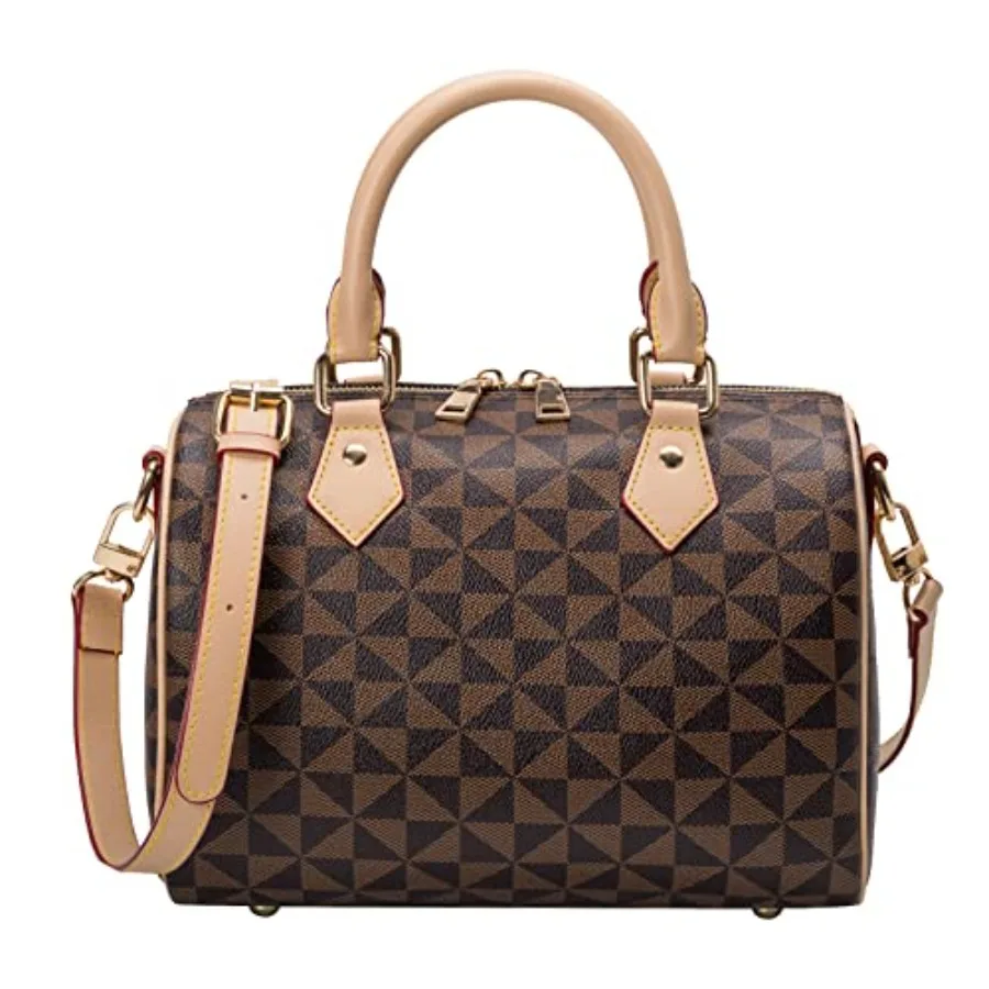 Lacel Urwebin Top Handle Bags for Women Fahsionable Designer Crossbody Purse Large Cute Satchel Handbag Fahsionable Designer La