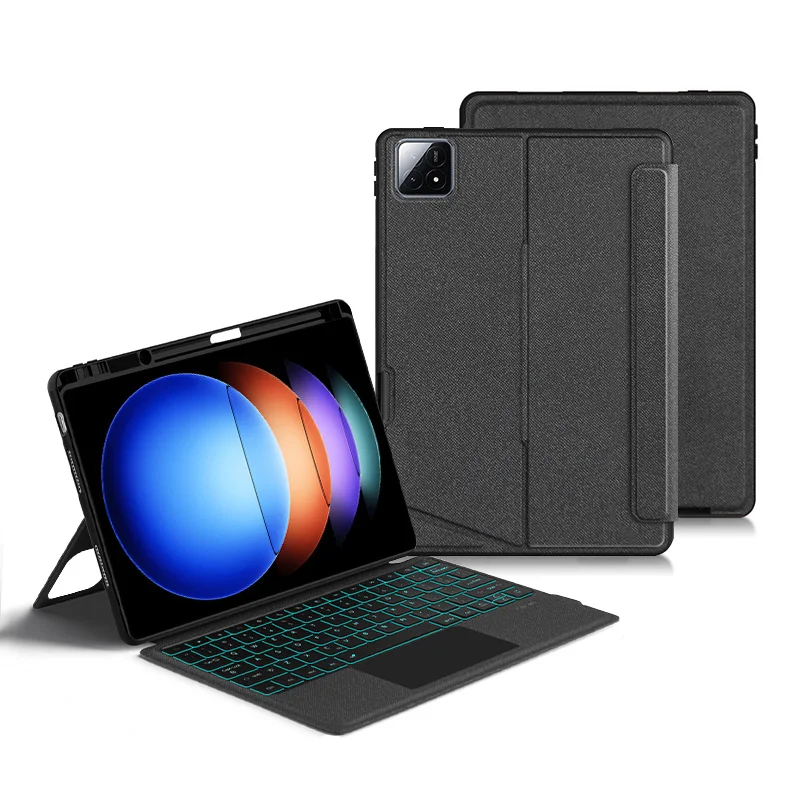 Xiaomi Mi Pad,タブレット,タカド用の磁気キーボードケース,バック