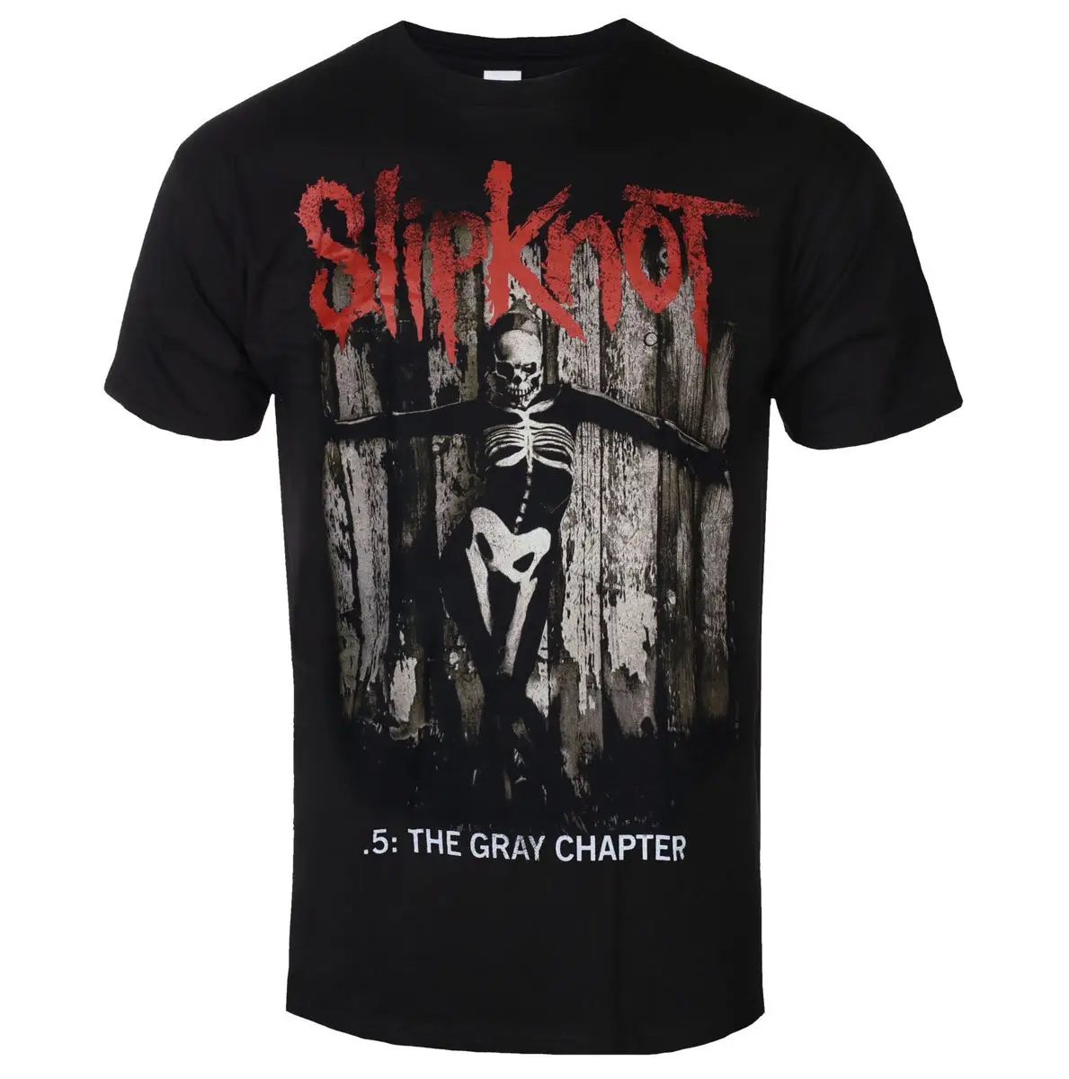 Camiseta Unisex Slipknot The Gray - Estampado del Álbum Chapter, 100% Algodón, Estilo Retro Casual Urbano de Banda Nu Metal