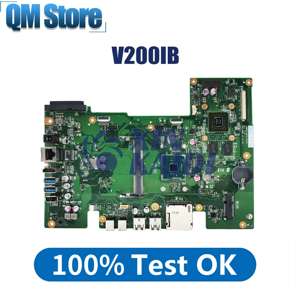 

Notebook Mainboard For ASUS V200I V200IB All-in-one Desktop Laptop Motherboard N3700 CPU DIS Systemboard 100% Test OK