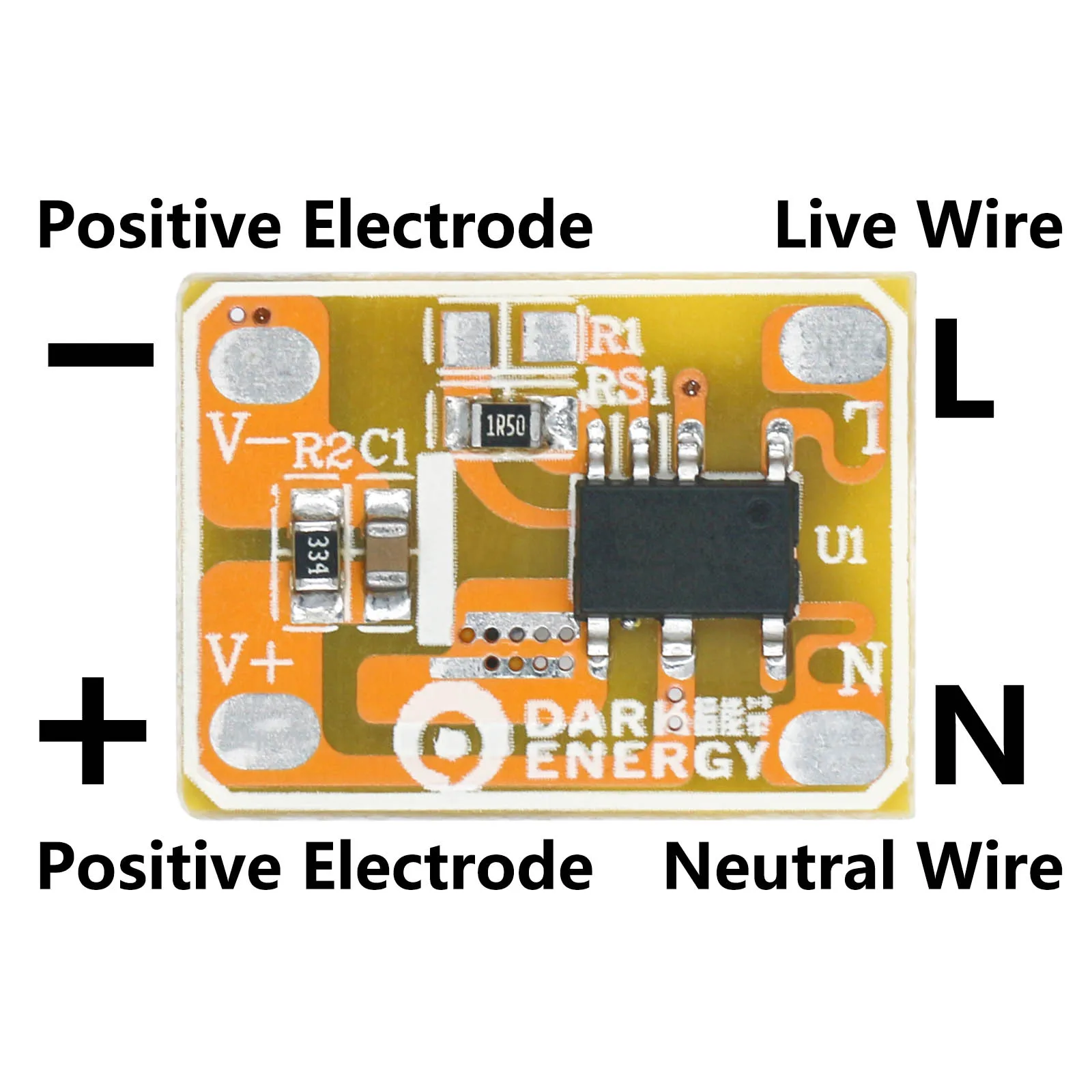 10pcs 3-18W Mini LED Driver DC 30-160V 115mA Non Isolation Power Supply Module AC 175-265V Lighting Transformers For LED Bulbs