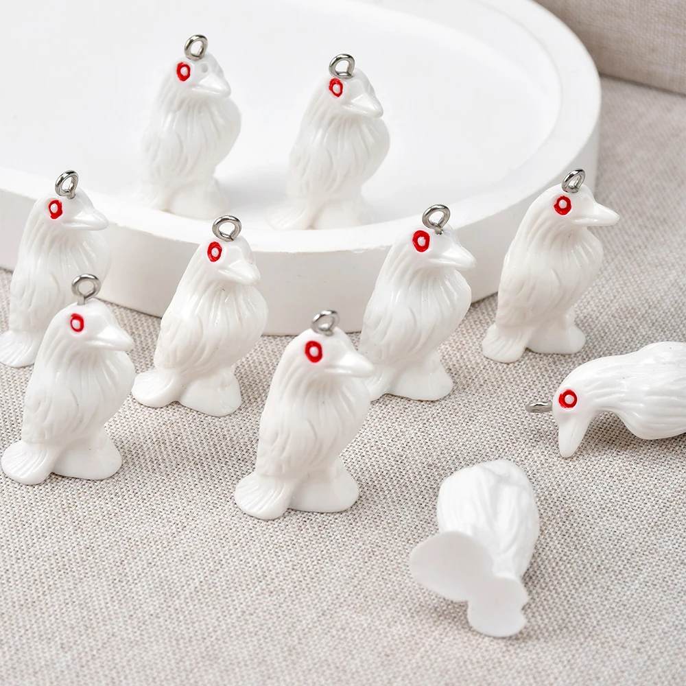 10pcs Black Crow Organ Resin C - Resin Art Keychain review and price