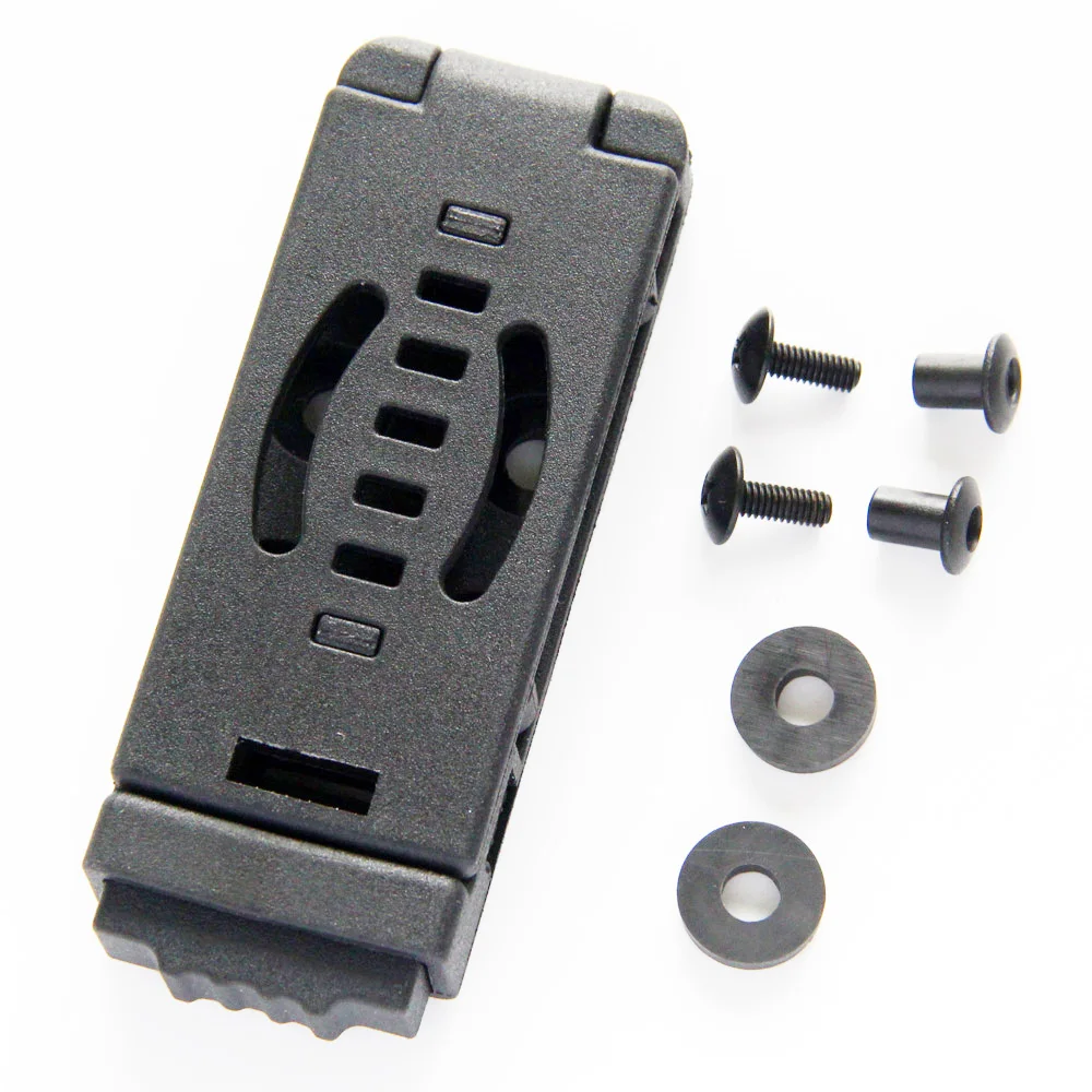 6PCS/LOT Small Nylon Belt Clip Clamp DCL Combat Loop For DIY Kydex Holster Sheath With Mounting Hardware Tool Parts