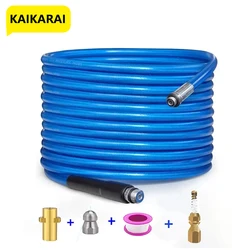 High Pressure Washer Hose Pipe Cord Water Cleaning Drain Pipe Sewer Cleaning Hose for Karcher K5 K2 K3 K4 K7 Washer Nozzles