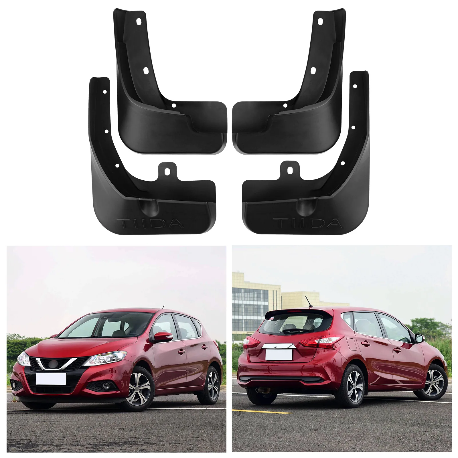 Suitable for Nissan Tiida 2016-2025 Car Tire Fender Tile Modification Car Accessories Car Fender