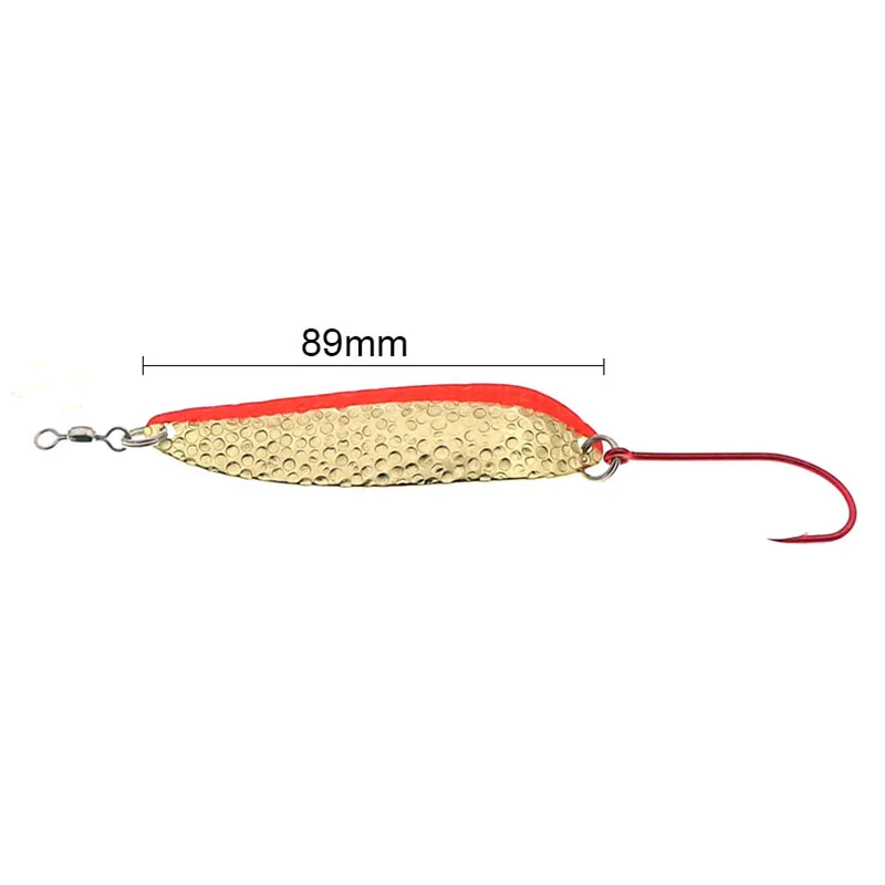 Fishing Spoon Metal Lure Trout Spinner Bait 21g 3/40z Spoon Lure Hard Bait Wobbler Bass Carp Pesca Tackle