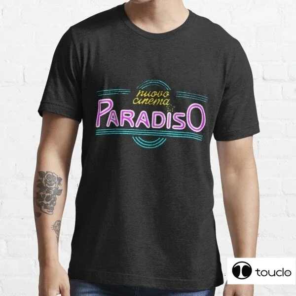 Nuovo Cinema Paradiso 100% Cotton Short Sleeve Men T Shirt Casual Loose Cat Men Tshirt O-Neck T-Shirt Men Tee Shirts Top Unisex