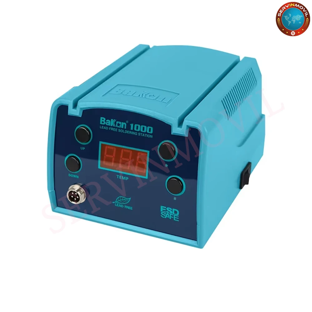 BK1000 High Frequency Welding Table Anti-static Lead-free Welding Table 90W Power Industrial Grade White Light Soldering Iron