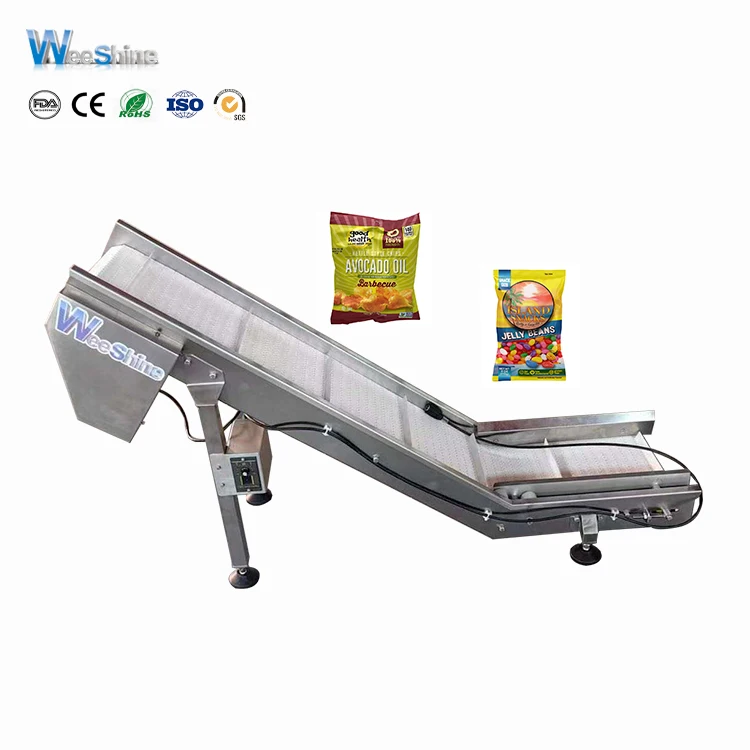 

High Quality Z Type Finished Product Output Conveyor Inclined Conveyor Belt