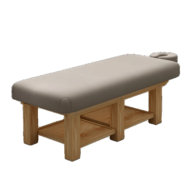 Lit de massage de confort pour cils de spa, pétrissage de tatouage, lit de massage développe, thérapie du sommeil, meubles de salon de liège, RR50MB