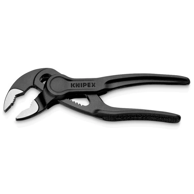 Imagem -02 - Knipex Cobra xs 87 00 100 Alicate para Bomba de Água Polegadas Alicate Polido 11 Posições de Ajuste Ferramenta Alicate para Construção