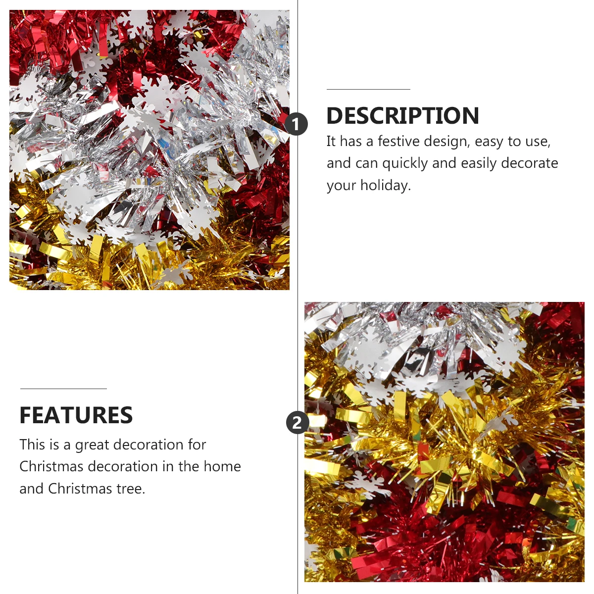

3 Pcs Holiday Decoration Ribbons Practical Decorative Plastic Gift Colored Strips Party Accessories Hanging
