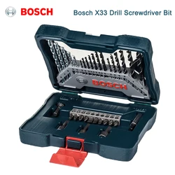 Bosch-x-lineドライバービットミキシングセット、木材、金属、石、gsb、gbm、tsb、tbm、tsr、電動工具用ドリルビット、33個