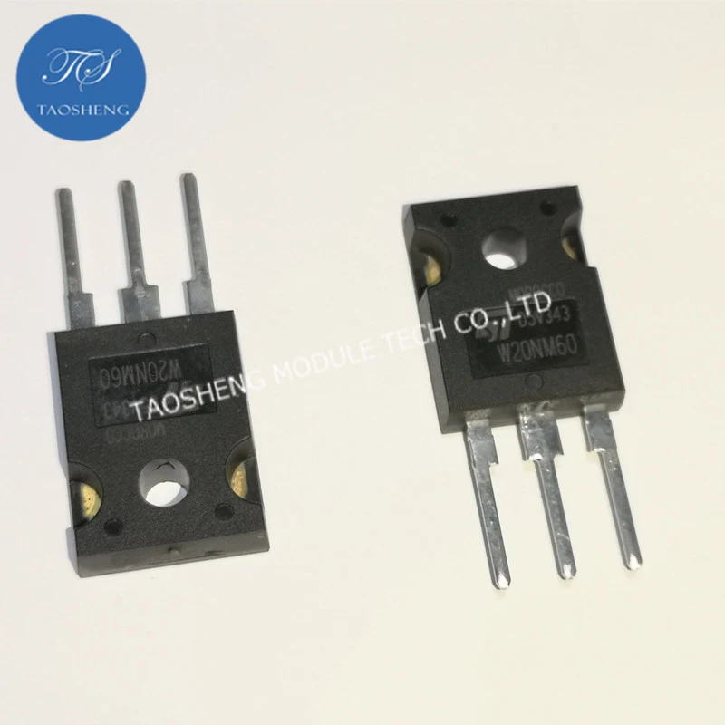 1PCS 100% New&Original  W20NM60 STW20NM60 20A600V TO-247【TAOSHENG】MODULE #TS10089