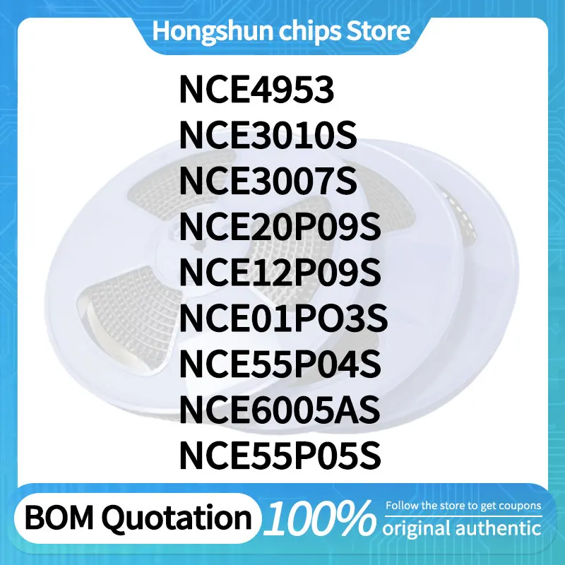 NCE3010S, NCE4953, NCE6005AS, NCE01P03S, NCE12P09S, NCE20P09S, NCE55P05S, NCE3007S NCE55P04S New version