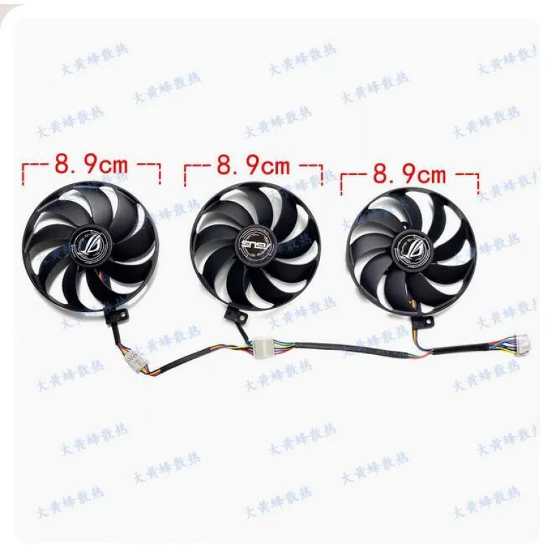 New Graphics Card Fan FDC10H12S9-C Parts For ASUS RX5600XT 5700 5700XT ROG STRIX