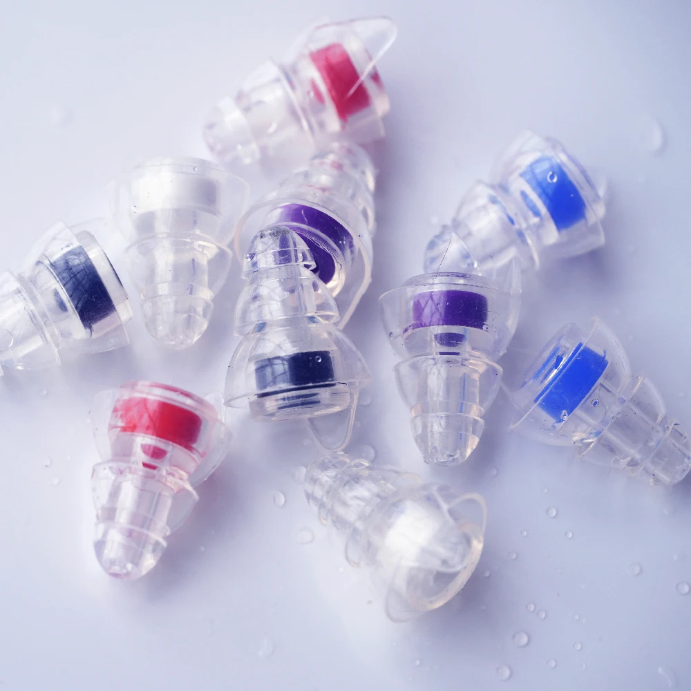 

Reusable Silicone Earplugs – Noise Cancelling High-Fidelity for Motorcycle Riding, Swimming, Sleep & Concerts