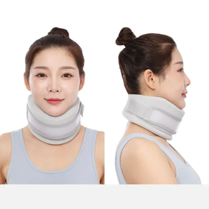 Soft Neck Support Adjustable Neck Cover Comfortable Breathable Adult Sponge Collar Neck Fixed Support Protective Equipment