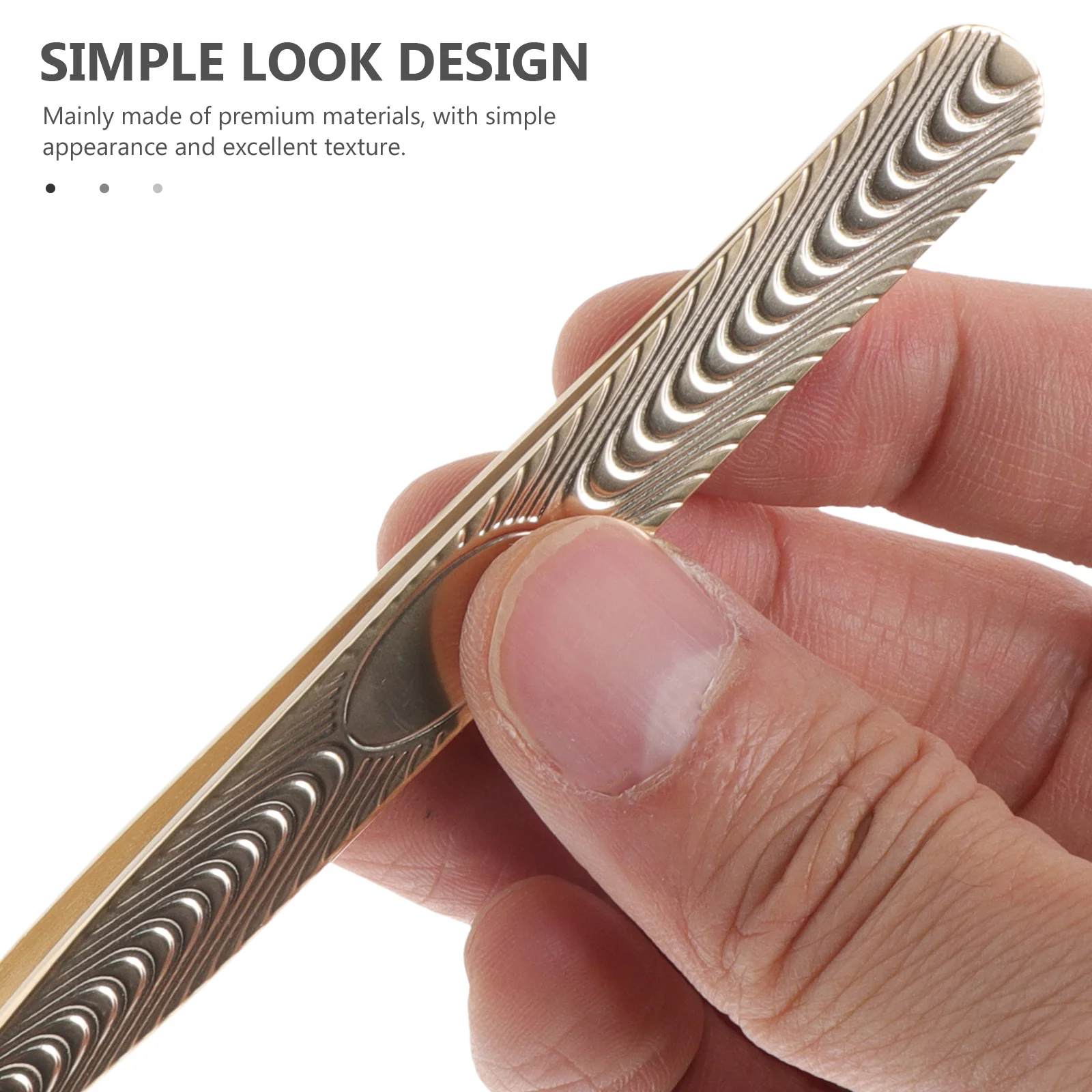 Metal Eyelash Tweezer for Women Lash Applicator Tool Sturdy Non Deformable Design Ideal for False Lashes and Daily Makeup