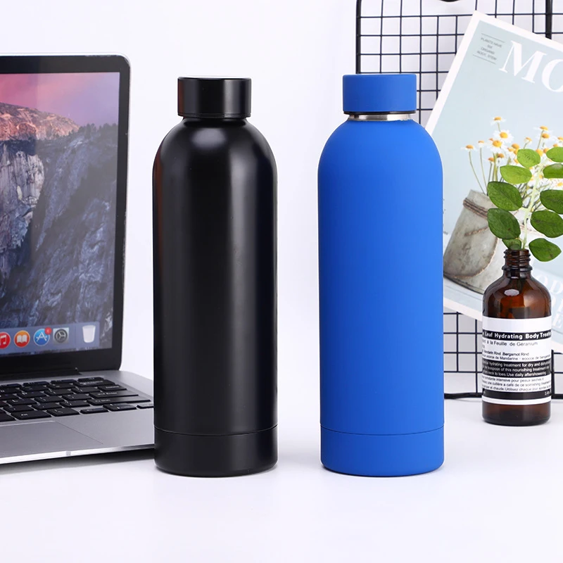 Xiaomi Thermal Water Bottle Small Mouth Electroplating 304 Vacuum Stainless Steel Bottle Thermos Thermos Outdoor Travel Kettle