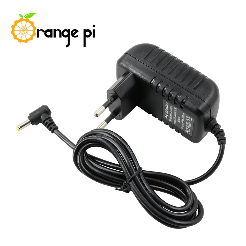 محول طاقة أوروبي Orange Pi 5V/3A لطاقة التيار المتردد في تيار مستمر لـ Orange Pi، غير مناسب مع Zero/Zero plus 2/2G-IOT