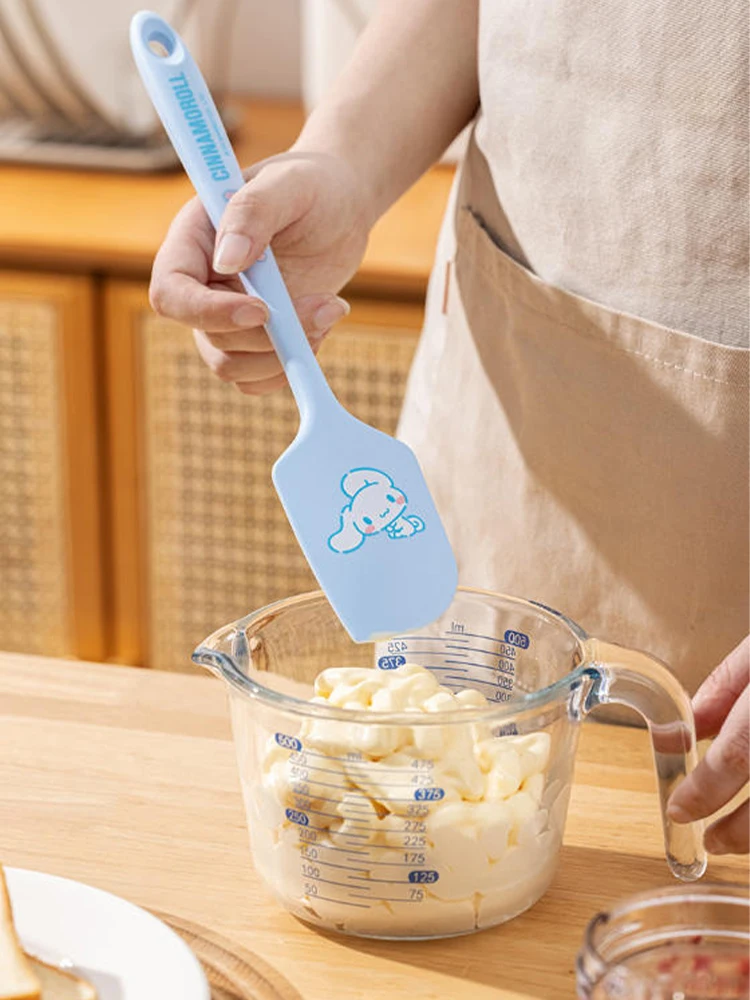 Kawaii Sanrio Hello Kitty articles ménagers cuisine pain grillé beurre spatule haute température résistant outils de cuisson crème confiture spatule