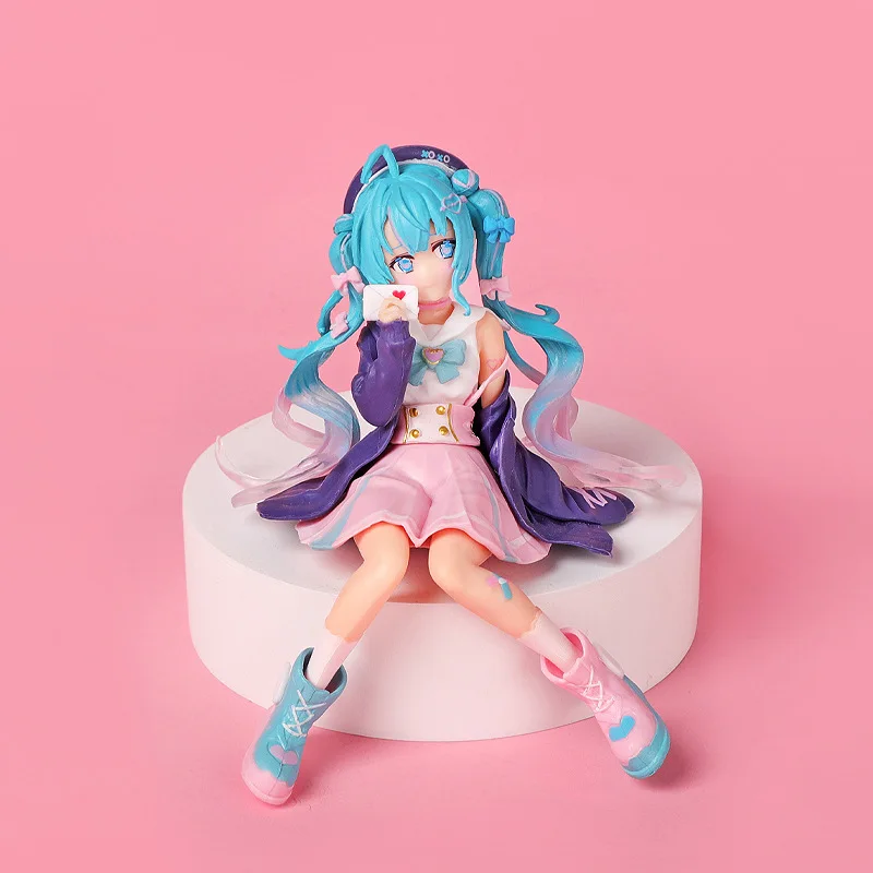 شخصية أنيمي هاتسون ميكو ، بدلة بحار حب ، فستان شخصيات حركة لونين ، موديل سدادة نودلز كاواي ، مجموعة هدايا لعبة ، 14 * #4