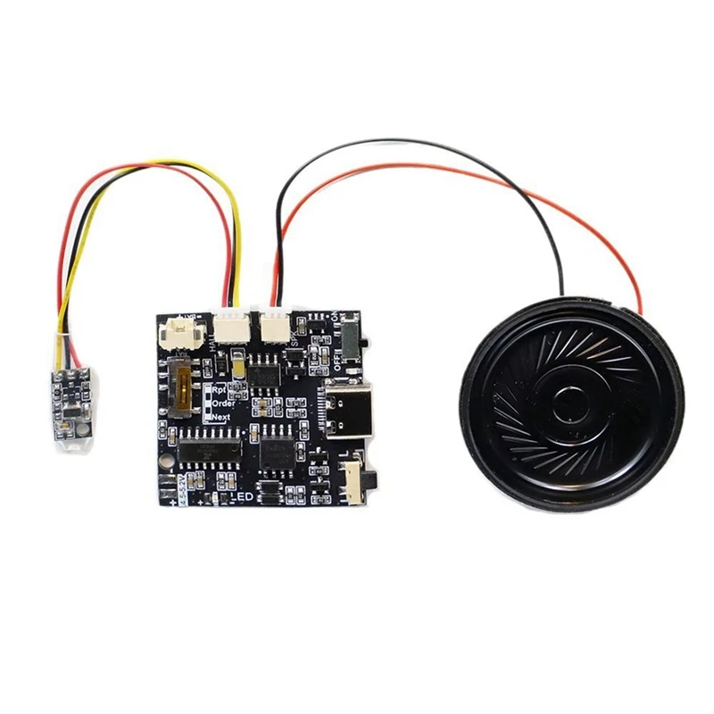 GC07A Recordable Sound Module Gift Box Christmas Birthday Card Music Cover Wall MP3 Download Voice Module